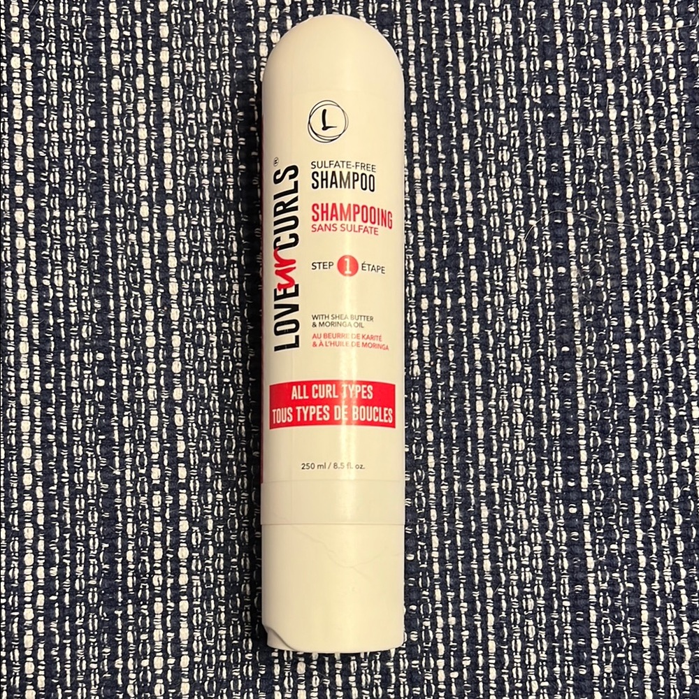 LUS love ur curls sulfate free shampoo step one